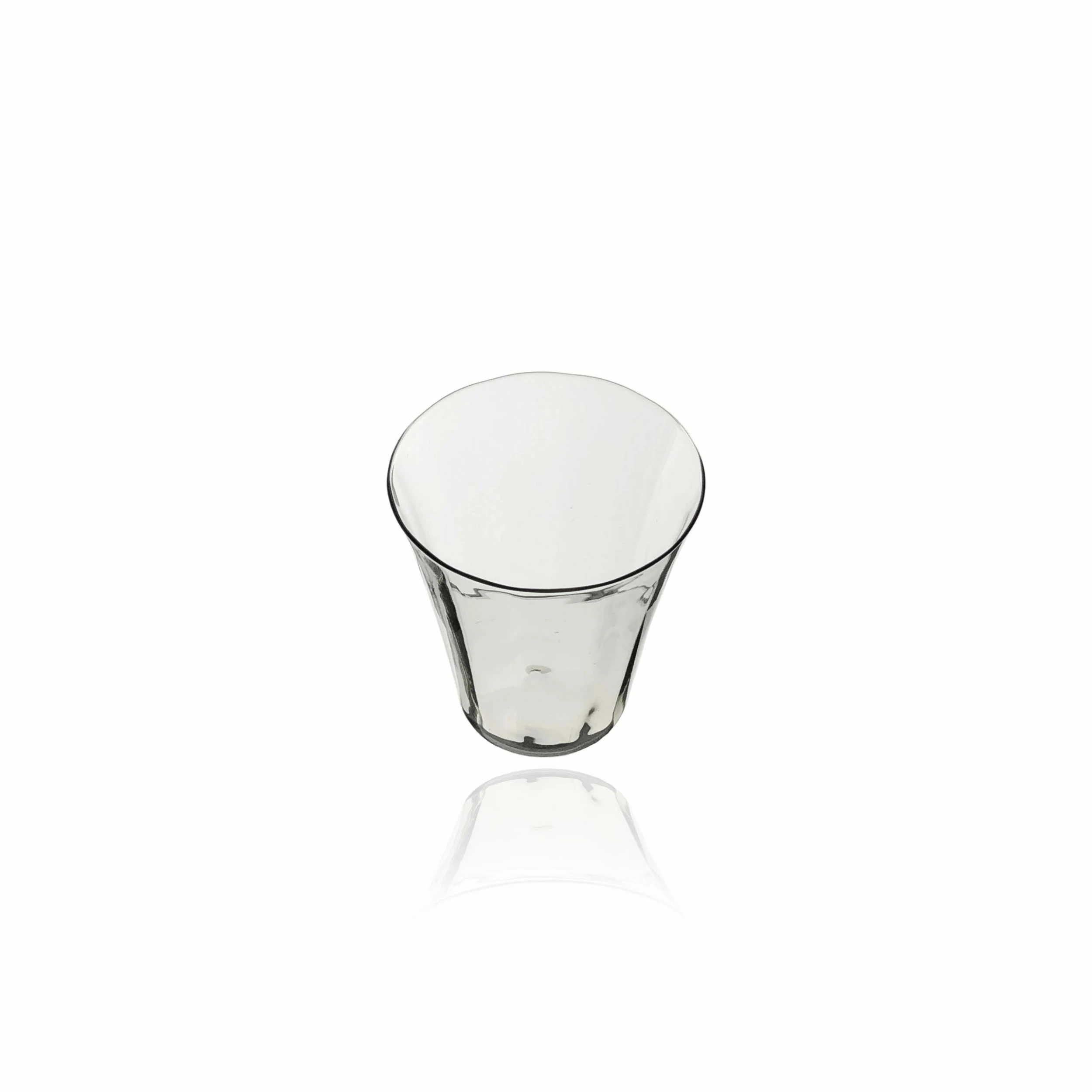 Thyme Drinkware Hand Blown Optic Water Glass 4 Thyme Drinkware Hand Blown Optic Water Glass