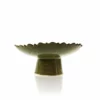 KCHossack Ceramics Daisy Pedestal Bowl High - Olive