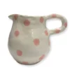 Lomito Large Jug With Pink Dots Ceramics