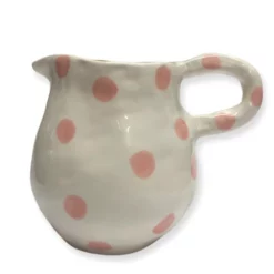 Lomito Large Jug With Pink Dots Ceramics