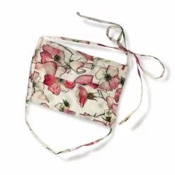 Bertioli By Thyme Silk Face Mask In Pink Rose