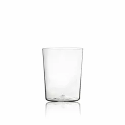 Murano Drinkware Simple Hand Blown Water Glass In Clear