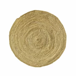 Mmaa Social Natural Hand Woven Straw Placemat
