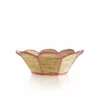 Colombia Collective Conchita Woven Bowl - Rose Pink 1 Colombia Collective Conchita Woven Bowl - Rose Pink