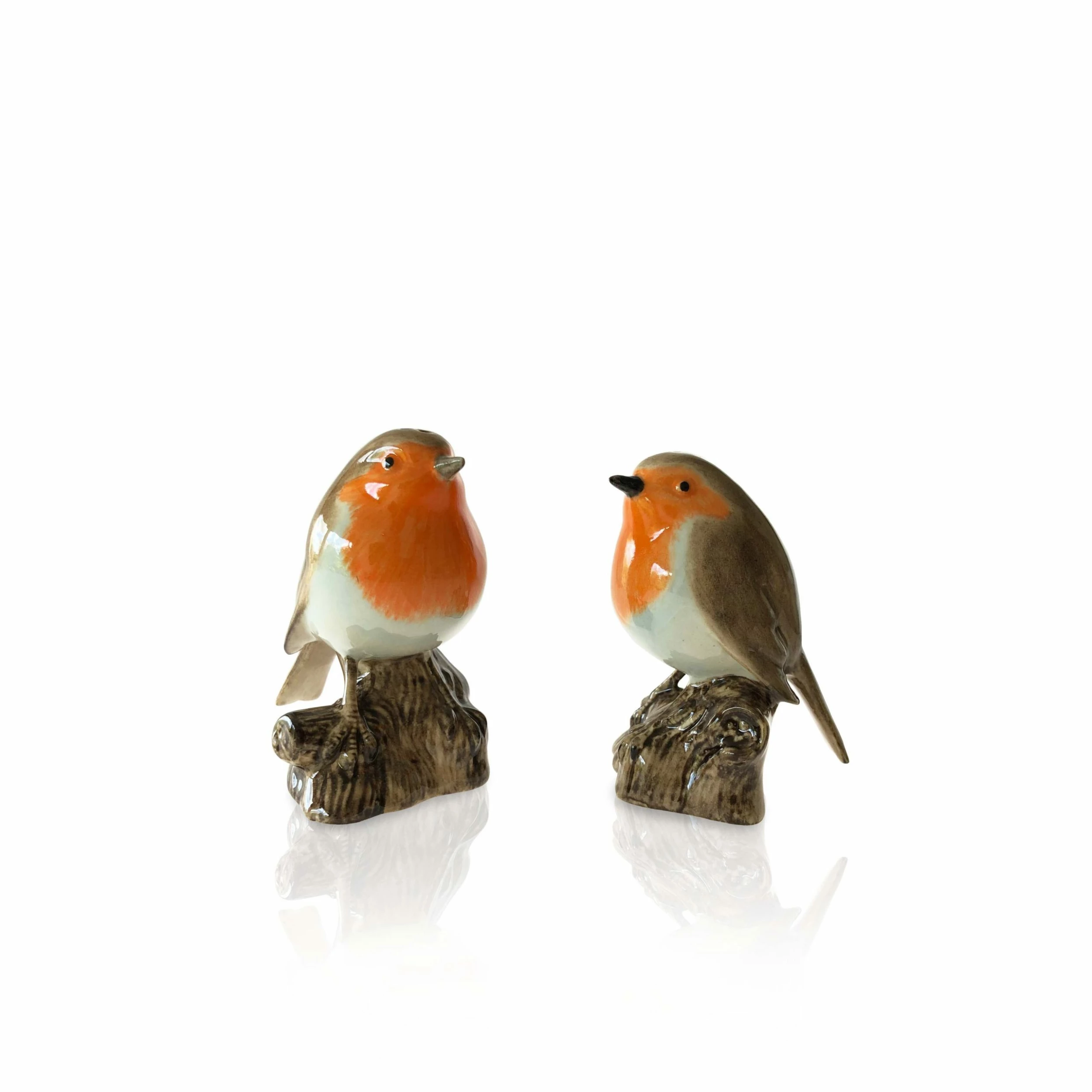 Quail Ceramics Robin Salt & Pepper Shakers 3 Quail Ceramics Robin Salt & Pepper Shakers