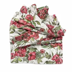 Bertioli By Thyme Table Linens Rosa Rugosa Linen Table Runner