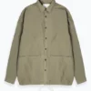 Kestin Armadale Overshirt In Light Olive 1 Kestin Armadale Overshirt In Light Olive