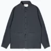 Kestin Armadale Overshirt In Graphite Menswear 1 Kestin Armadale Overshirt In Graphite Menswear