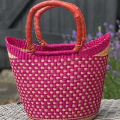 Mmaa Social Market Basket In Pink Bags & Baskets 7 Mmaa Social Market Basket In Pink Bags & Baskets