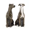 Quail Greyhound Brindle Salt & Pepper Shakers Ceramics 1 Quail Greyhound Brindle Salt & Pepper Shakers Ceramics