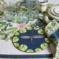 Bell Hutley Dragonfly And Waterlily Placemat 7 Bell Hutley Dragonfly And Waterlily Placemat