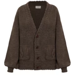 Herd Elswick Cardigan - Peat