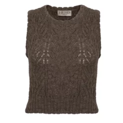 Herd Wyre Vest - Loam Womenswear