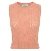 Herd Wyre Vest - Peach Womenswear
