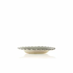 KCHossack Daisy Shallow Bowl - White