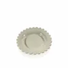 KCHossack Daisy Shallow Bowl - White