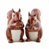 Quail Ceramics Red Squirrel Salt And Pepper Set