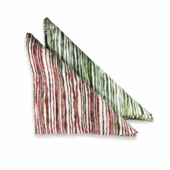 Bertioli By Thyme Red Stem Linen Napkin