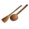 SKAPA Wood Hand Carved Salad Servers Wood