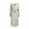 Bertioli By Thyme Linen Hooded Robe In Wild Flower