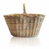 Nadine Anderson White Willow Basket With Handle