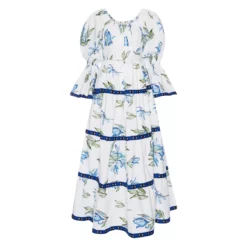 Flora Sardalos Amargos Dress - Iris