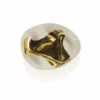 Thyme Ceramics Wobbly Bowl With Shiny Gold 2 Thyme Ceramics Wobbly Bowl With Shiny Gold