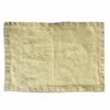Bertioli By Thyme Table Linens French Vanilla Linen Placemat 1 Bertioli By Thyme Table Linens French Vanilla Linen Placemat