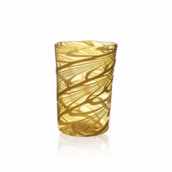 Murano Glass - Yellow Glassware 10 Murano Glass - Yellow Glassware