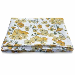 Bertioli By Thyme Table Linens Yellow Rose Table Cloth