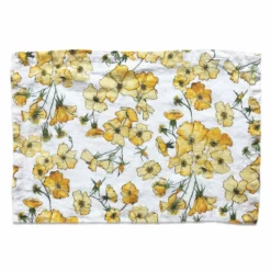 Bertioli By Thyme Table Linens Yellow Rose Placemat