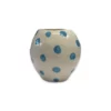 Lomito Ceramics Vase With Blue Dots