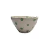 Lomito Ceramics Ceramic Dot Bowl - Green