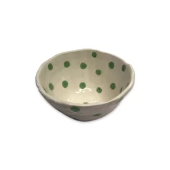 Lomito Ceramics Ceramic Dot Bowl - Green 5 Lomito Ceramics Ceramic Dot Bowl - Green