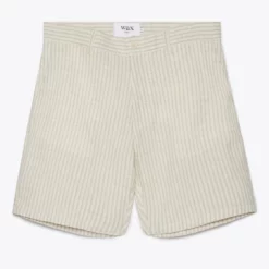 Wax London Menswear Holm Cotton Shorts - Natural