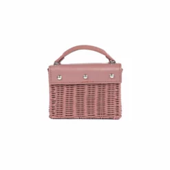 Wicker Wings Mini Kuai Bag In Dusk Bags & Baskets