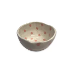 Lomito Ceramics Ceramic Dot Bowl - Pink