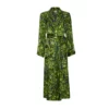 Bertioli By Thyme Silk Robe In Rivermint Silkwear