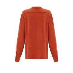 Valle & Vik Womenswear The Beau Shirt In Rust