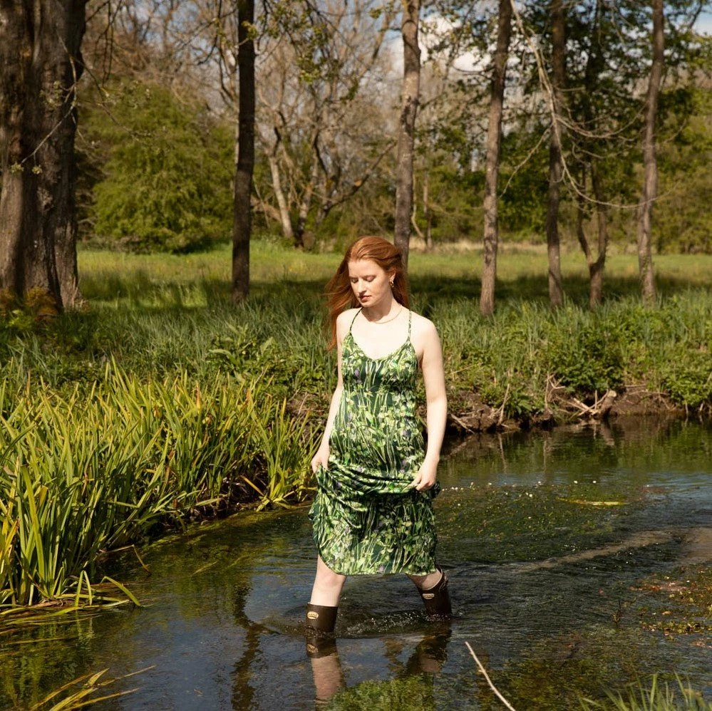 Bertioli By Thyme Silk Dress In Rivermint Silkwear 7 Bertioli By Thyme Silk Dress In Rivermint Silkwear