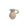 Lomito Small Slim Neck Jug With Pink Dots Ceramics