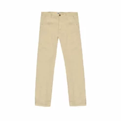 Love Brand Menswear Linen Trousers In Stone